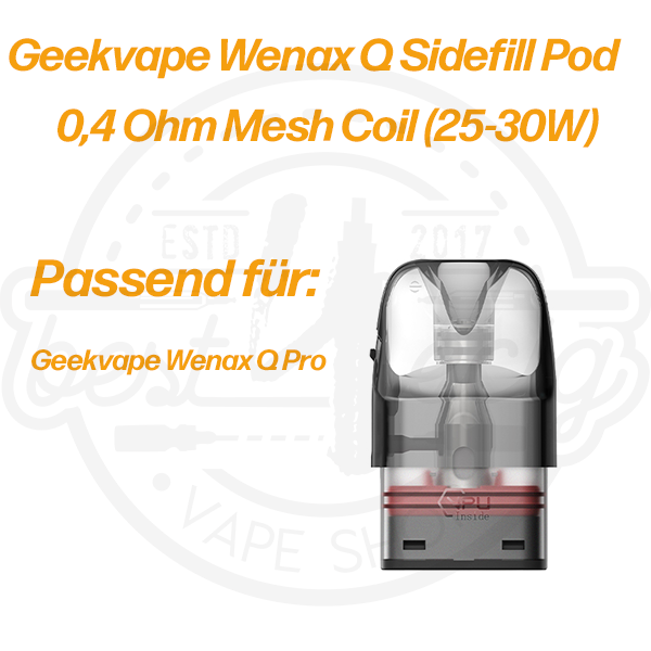 Geekvape Q Sidefill Pod