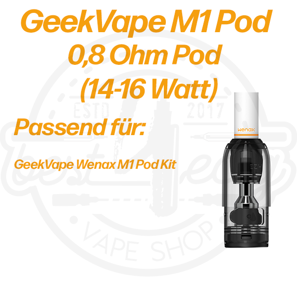 Geekvape Wenax M1 Pod mit Filter