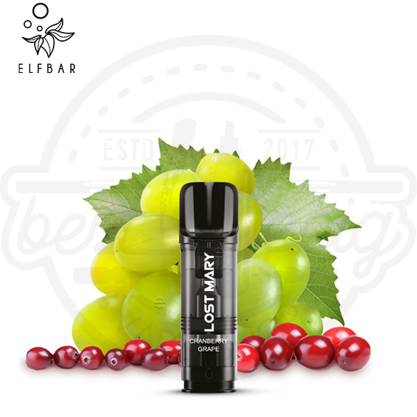 Elfbar Lost Mary Tappo Pod Cranberry Grape NicSalt 2x 2ml