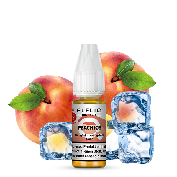 Elfbar Elfliq NicSalt Peach Ice 10ml