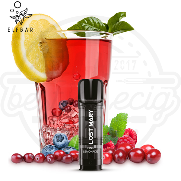 Elfbar Lost Mary Tappo Pod Pink Lemonade NicSalt 2x 2ml