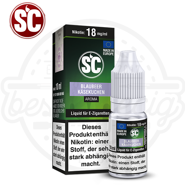 SC E-Liquid Blaubeer Käsekuchen 10ml