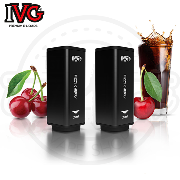 IVG 2400 Pods Fizzy Cherry NicSalt 2x 2ml