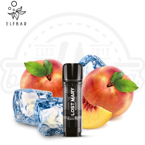 Elfbar Lost Mary Tappo Pod Peach Ice NicSalt 2x 2ml