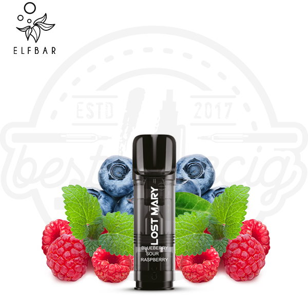 Elfbar Lost Mary Tappo Pod Blueberry Sour Raspberry NicSalt 2x 2ml