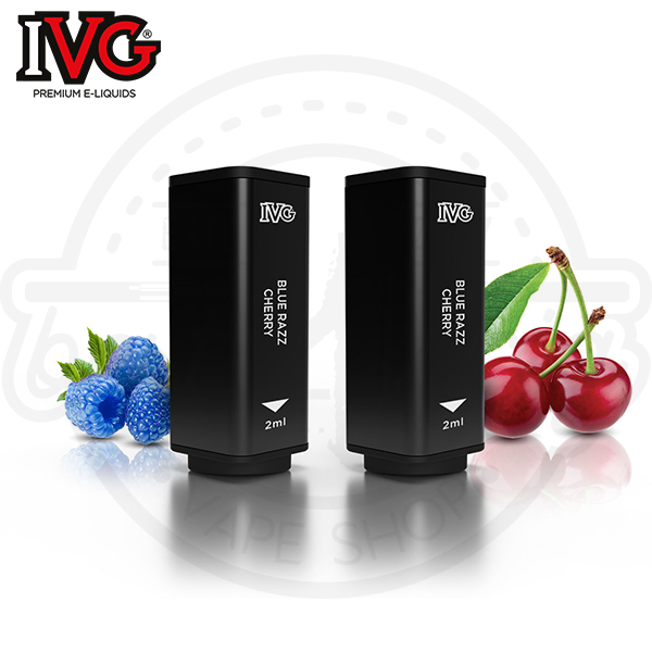 IVG 2400 Pods Blue Razz Cherry NicSalt 2x 2ml