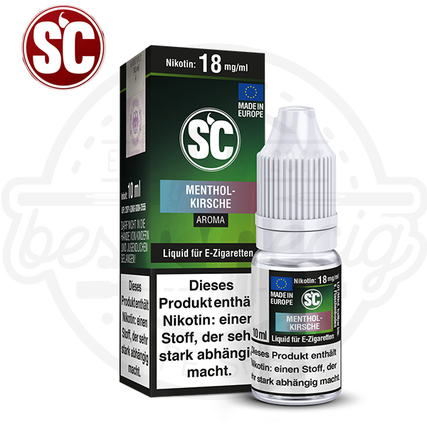 SC E-Liquid Menthol-Kirsche 10ml