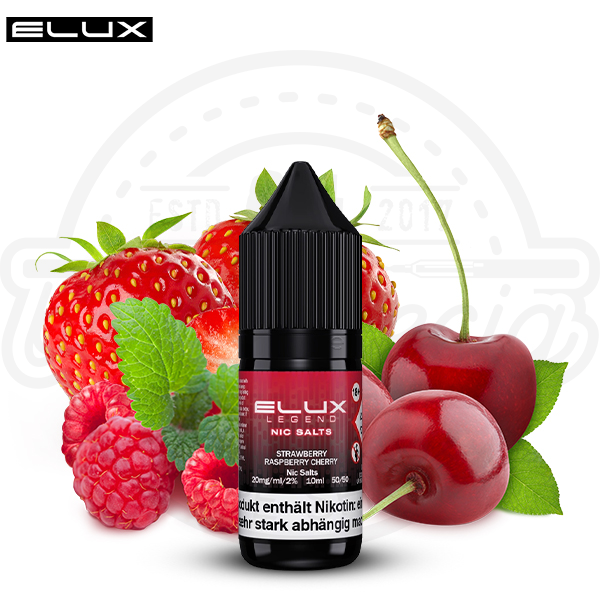 Elux Legend NicSalt Strawberry Raspberry Cherry 10ml