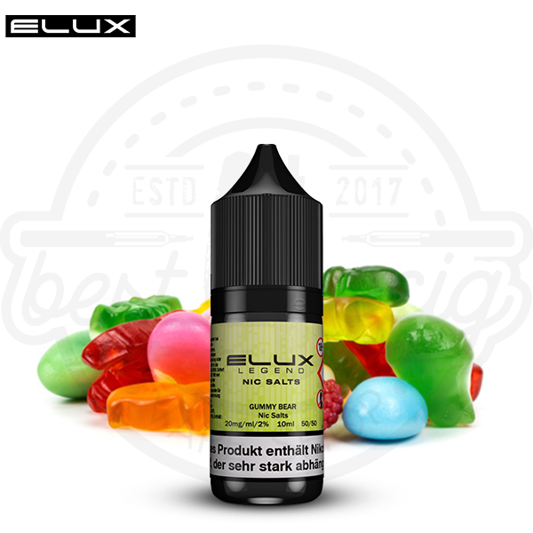 Elux Legend NicSalt Gummy Bear 10ml