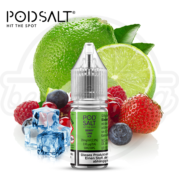 Pod Salt XTRA NicSalt Berry Lime Ice 10ml