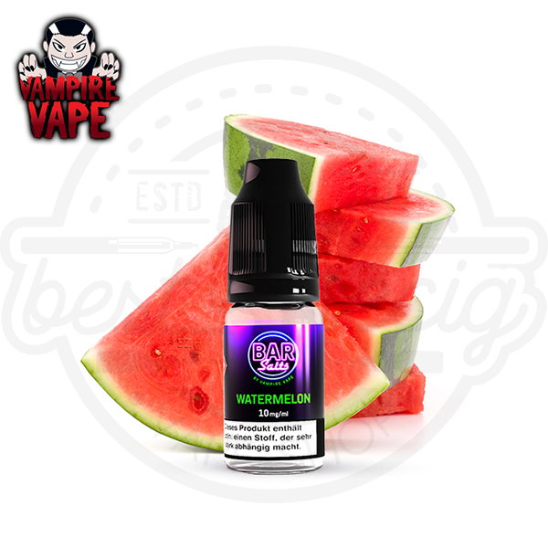 Bar Salt By Vampire Vape NicSalt Watermelon 10ml