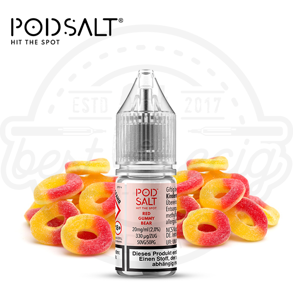 Pod Salt XTRA NicSalt Red Gummy Bear 10ml