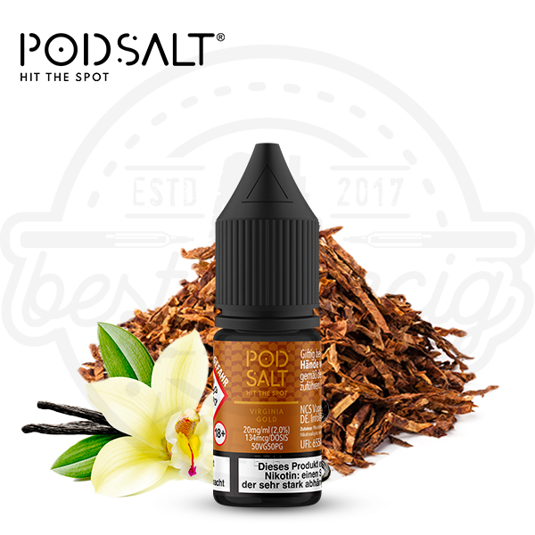 Pod Salt Origin NicSalt Virginia Gold Tabak 10ml