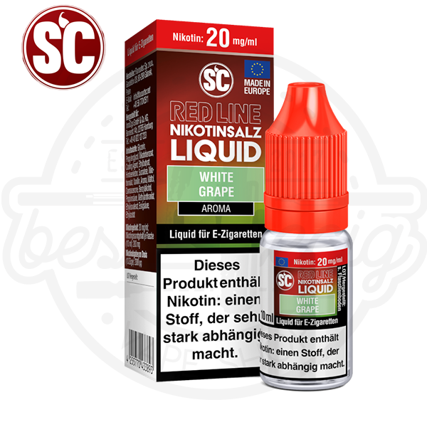 SC Red Line NicSalt White Grape 10ml