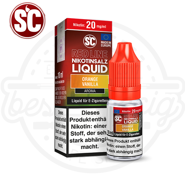 SC Red Line NicSalt Orange Vanilla 10ml