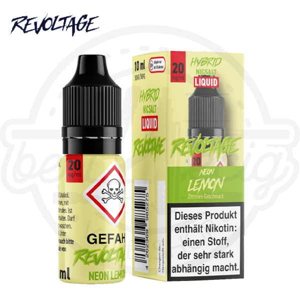 Revoltage Hybrid NicSalt Neon Lemon 10ml