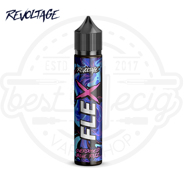 Revoltage Flex Overdosed Aroma Blue Razz 10ml