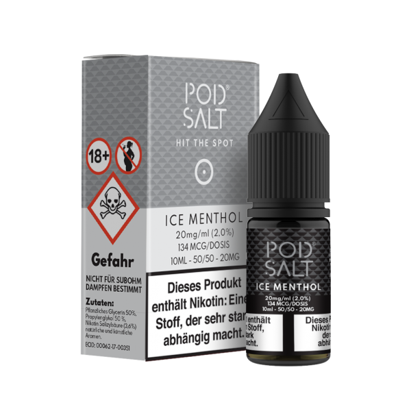 Pod Salt NicSalt Ice Menthol 10ml