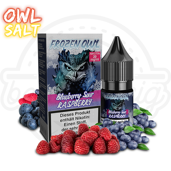 Frozen OWL NicSalt Blueberry Sour Raspberry 10ml