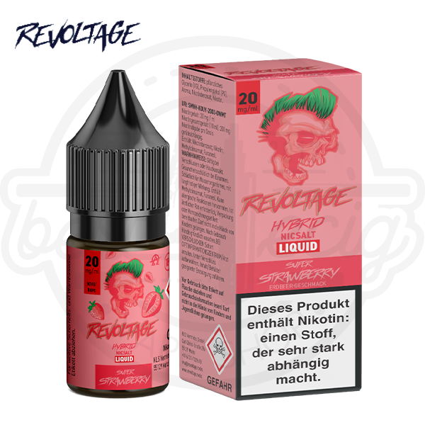 Revoltage Hybrid NicSalt Super Strawberry 10ml