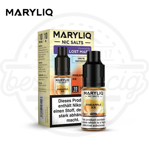 Maryliq NicSalt Pineapple Ice 10ml