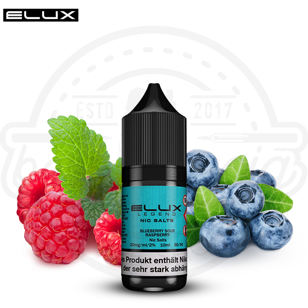 Elux Legend NicSalt Blueberry Sour Raspberry 10ml