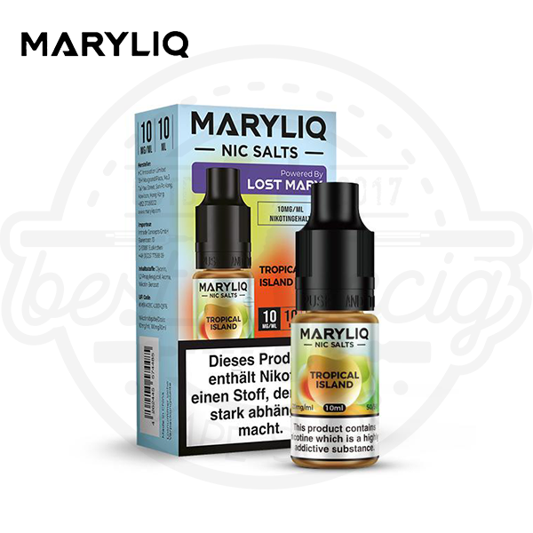 Maryliq NicSalt Tropical Island 10ml