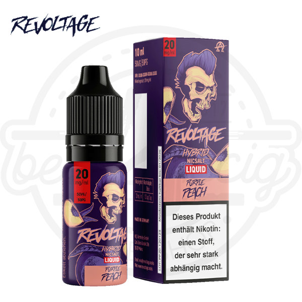 Revoltage Hybrid NicSalt Purple Peach 10ml