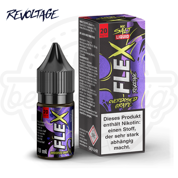 Revoltage Flex NicSalt Grape 10ml