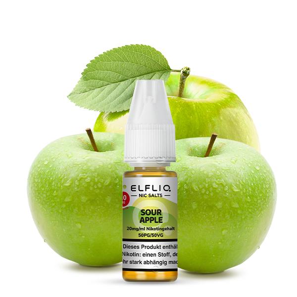 Elfbar Elfliq NicSalt Sour Apple 10ml