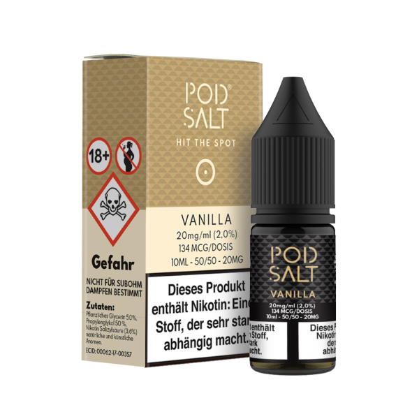 Pod Salt NicSalt Vanilla 10ml