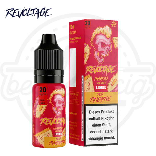 Revoltage Hybrid NicSalt Red Pineapple 10ml