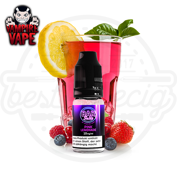 Bar Salt By Vampire Vape NicSalt Pink Lemonade 10ml