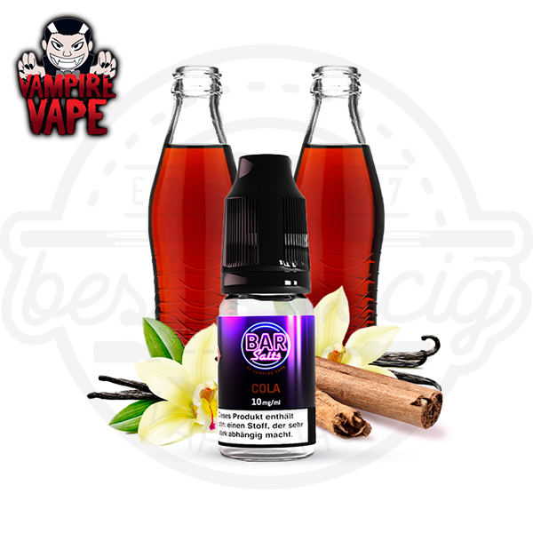 Bar Salt By Vampire Vape NicSalt Cola 10ml