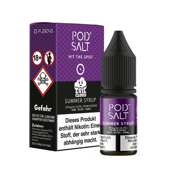 Pod Salt Fusion NicSalt Summer Syrup 10ml