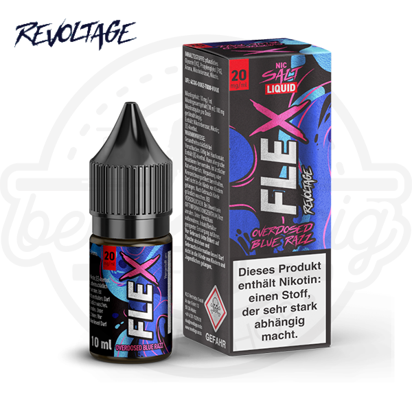 Revoltage Flex NicSalt Blue Razz 10ml