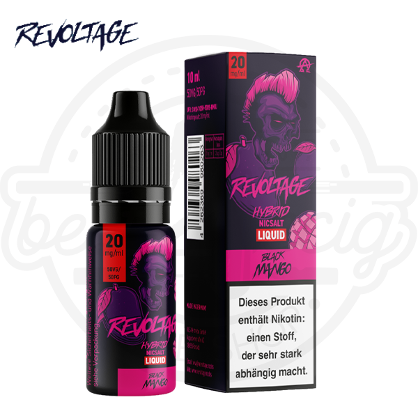 Revoltage Hybrid NicSalt Black Mango 10ml