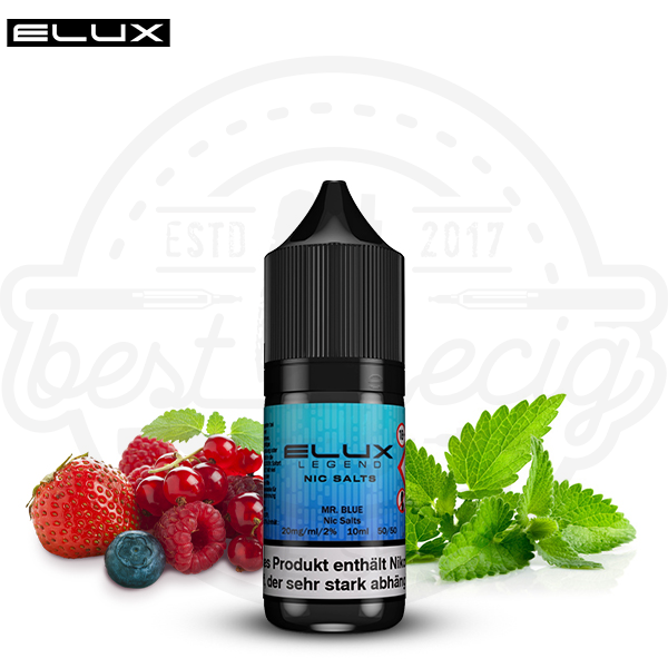 Elux Legend NicSalt Mr. Blue 10ml