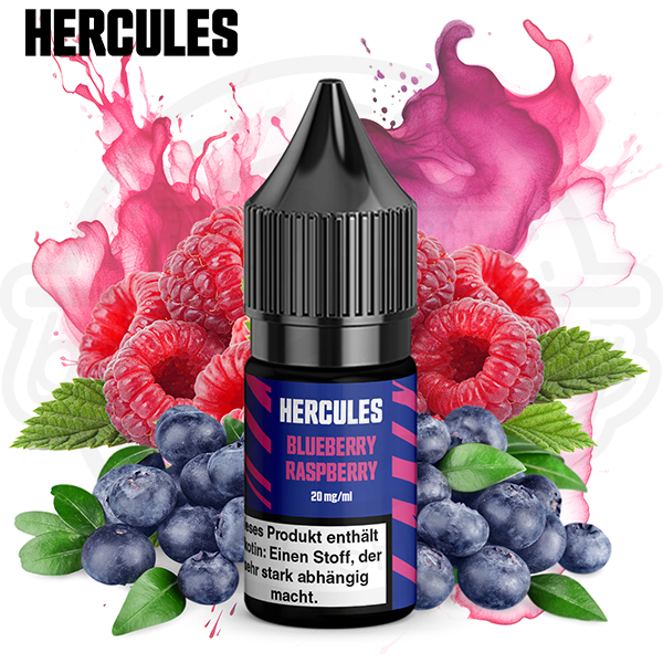 Hercules Overdosed NicSalt Blueberry Raspberry 10ml