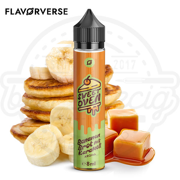 Flavorverse Aroma Sweet Oven Bananen Brot mit Karamell