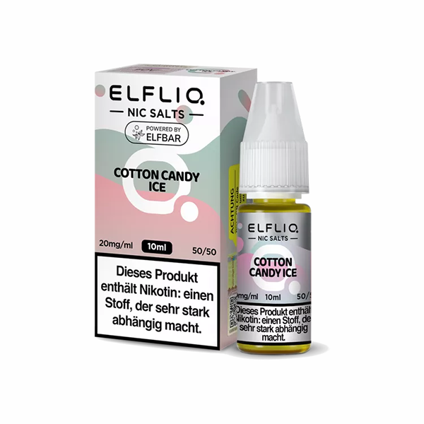 Elfbar Elfliq NicSalt Cotton Candy Ice 10ml