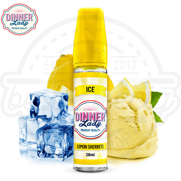 Dinner Lady Sweets Ice Aroma Lemon Sherbets 20ml