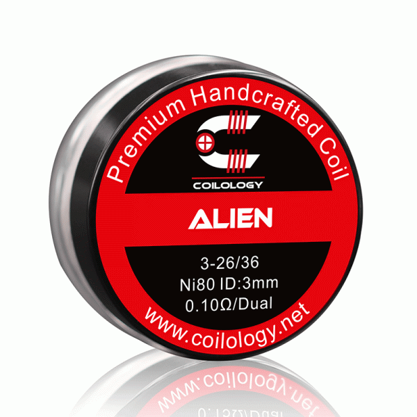 Coilology Alien 0,2 Ohm Handmade Coil Ni80 (0,1 Ohm Dual)