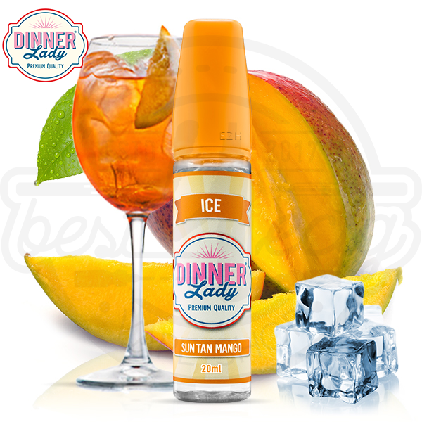 Dinner Lady Ice Aroma Sun Tan Mango 20ml