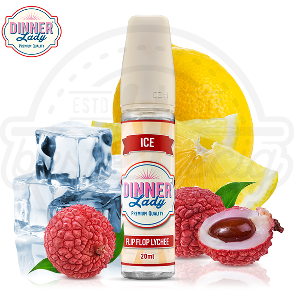 Dinner Lady Ice Aroma Flip Flop Lychee 20ml