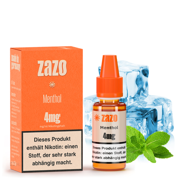 Zazo E-Liquid Menthol 10ml